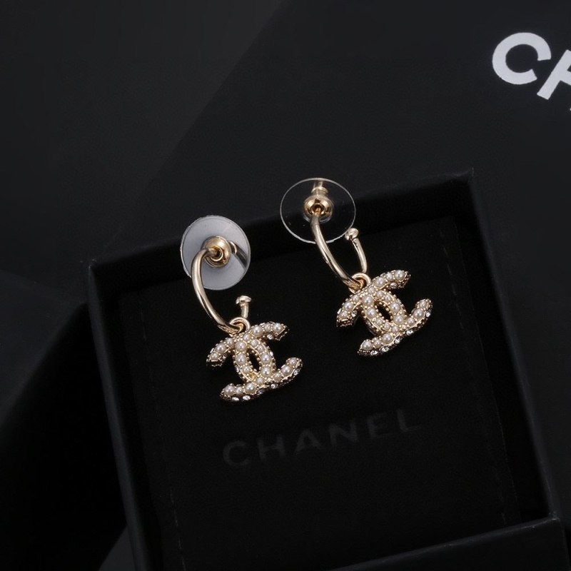 Ch*el earrings